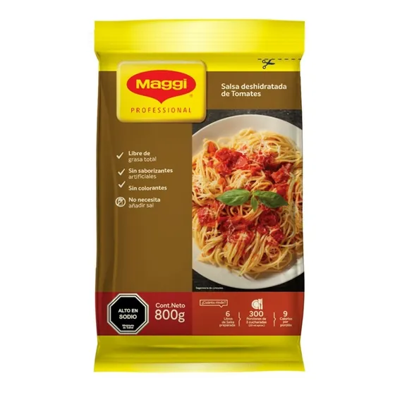 Salsa Deshidratada Maggi® Tomate 800g
