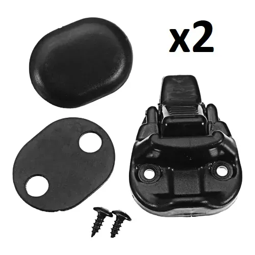 Kit Seguros Plasticos Ventana Para Mitsubishi Montero Dakar