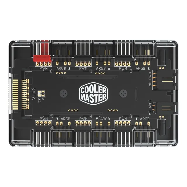 Controladora Cooler Master Masterfan Argb Y Hub Pwm
