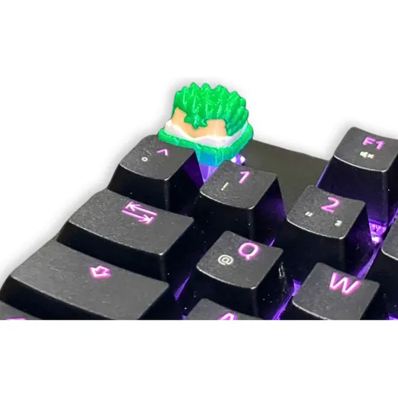 Keycap Artesanal Inspirada Em Anime - Teclado Mecanico Gamer