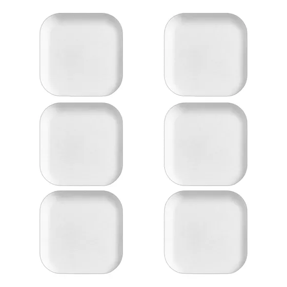 6 Tope Puerta Protector Pared Parachoque Silicona Para Casa