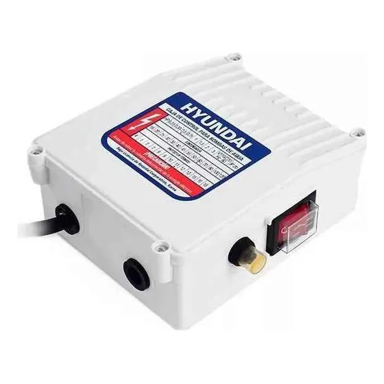Caja De Control Bomba Agua Sumergible Hyundai 1/4 Hp 110v Verde