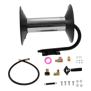 Carrete De Manguera Para Hidrolavadora Con Manivela, Fácil Carrete De Manguera Para Hidrolavadora Con Manivela, Fácil