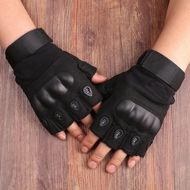 Guantes Tácticos Medio Dedo Tallas L/m 