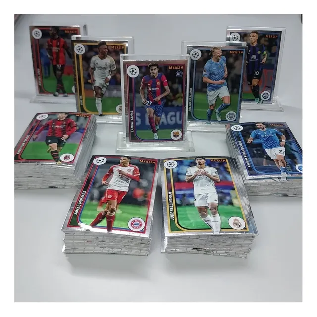 2023-2024 Topps Chrome Merlin Uefa Set De 146 Tarjetas
