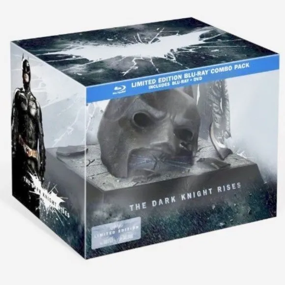 Batman Dark Knight Rises Bluray Edición Limitada Mascara New