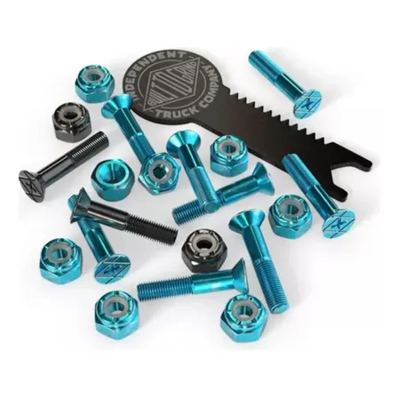 Parafuso De Base Independent Phillips 1 Blue Black C/ Chave Único