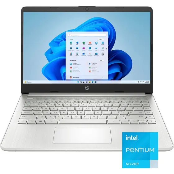 Laptop Hp Dq0760dx Intel Pentium Silver 4 Ram 128 Emmc
