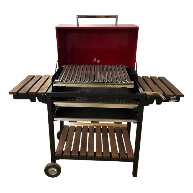 Asador De Carbon Portatil