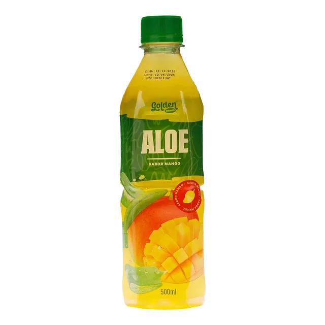 Jugo Aloe Vera Sabor Mango Golden Drinks 500cc. 24 Und.