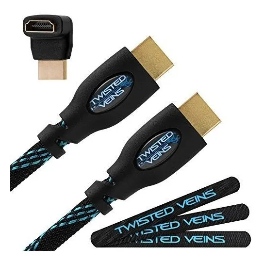 Cable Hdmi 200 Pie Largo Velocidad Ethernet Sola Pieza