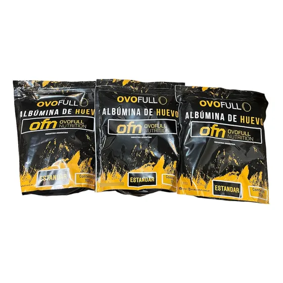 Albúmina De Huevo Deshidratada Ovofull X 3 Kg Proteína Clara