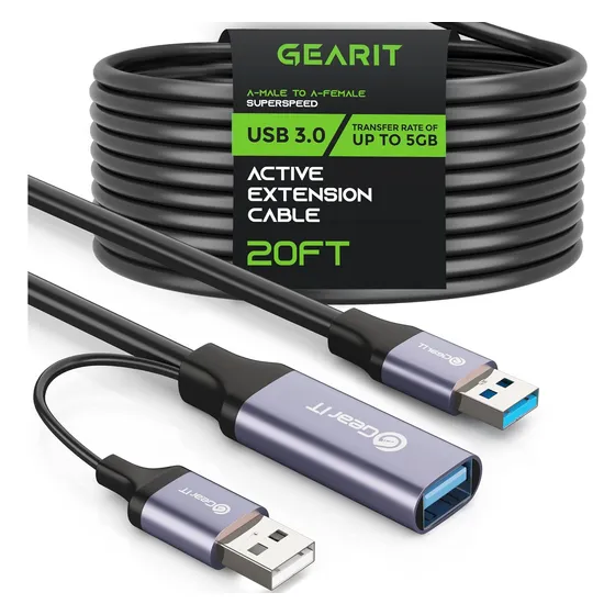 Cable Usb 3 0 Extensión Activo De 6m Largo