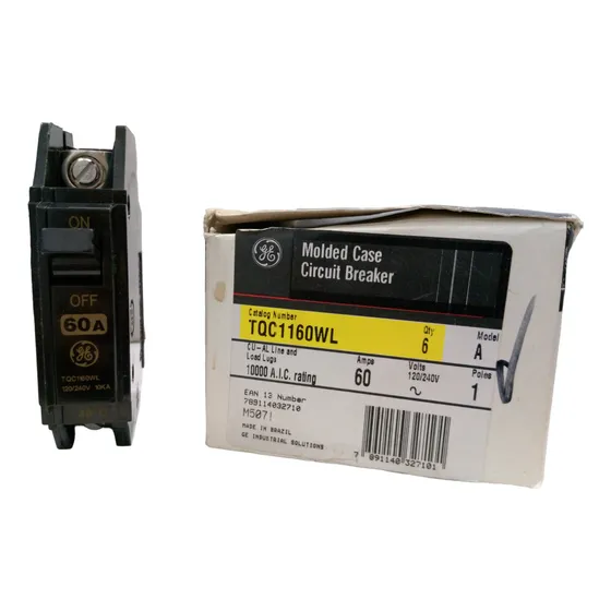 Breaker Polo 1x60 Amp Superficial Tqc Thqc General Electric 