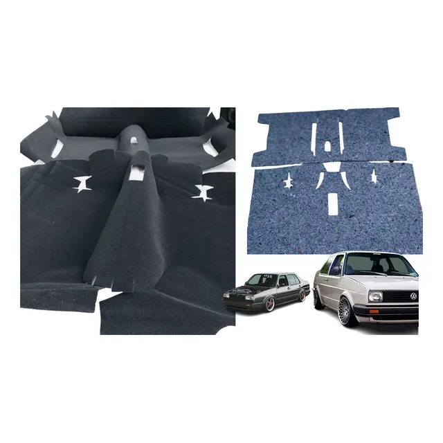 Volks Wagen-alfombra Y Bajo-alfombra De Jetta Para Mk2 O A2