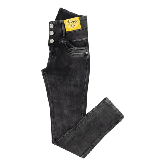 Jeans Fajero 3 Botones Reductor Efecto Push Up