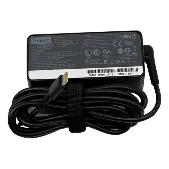 Cargador Original Lenovo 45w Usb-c 20v 2.25a Factura