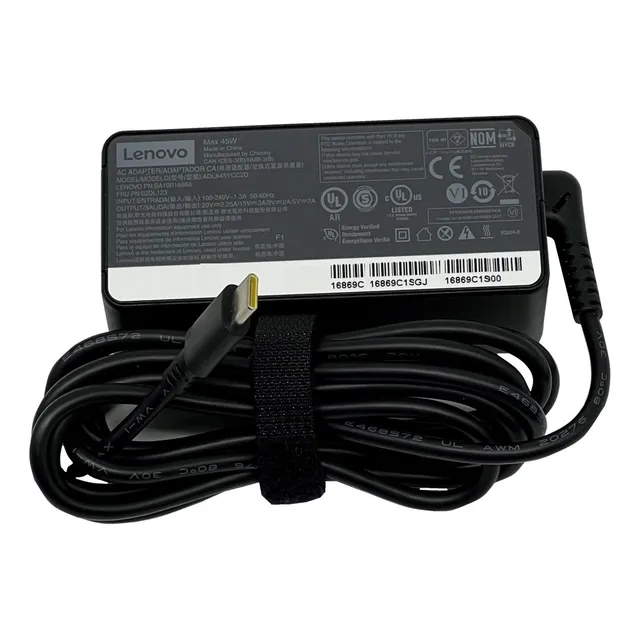 Cargador Original Lenovo 45w Usb-c 20v 2.25a Factura