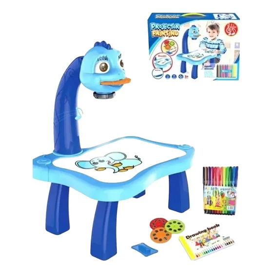 Mesa Pizarra Luminosa Proyector Infantil