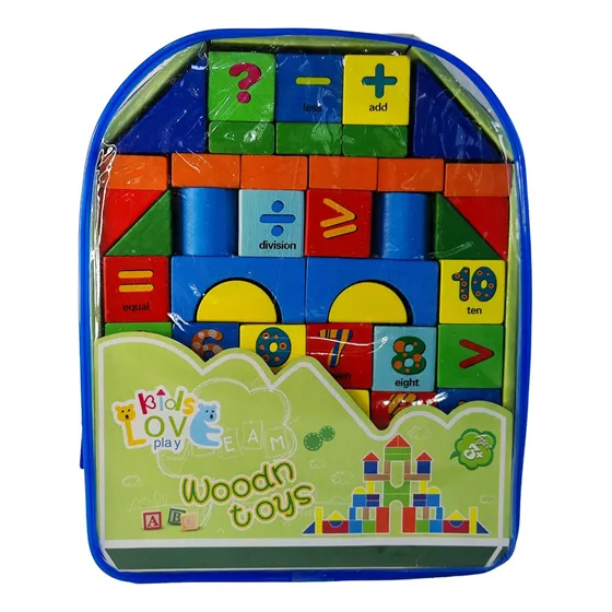 Maleta Juego Bloques Rompecabezas Armar Didactico Educativo