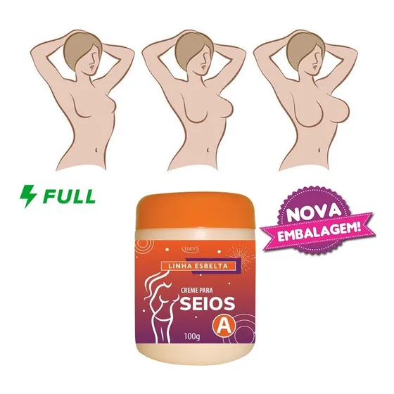 Creme Faz Crescer Seios Com Adifyline Estimula Os Adipócitos