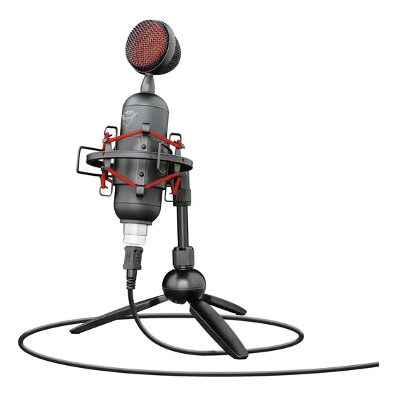 Microfone Trust Gxt 244 Buzz Condensador Cardioide