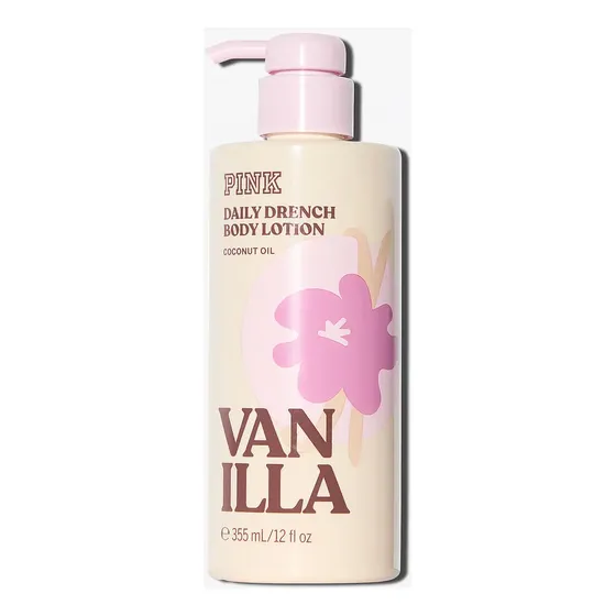 Hidratante Pink Victoria's Secret Vanilla 355ml Fragancia Daily Drench Vanilla | Cuotas sin interés
