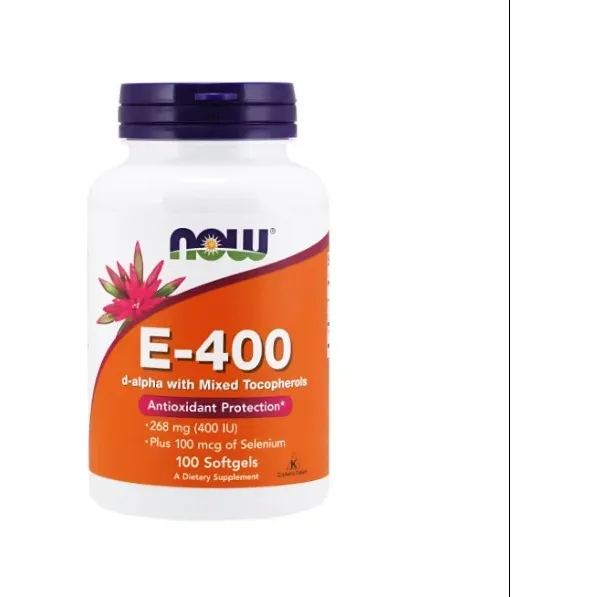 Vit Amin@ E E-400 Now Antioxidante Suplemento