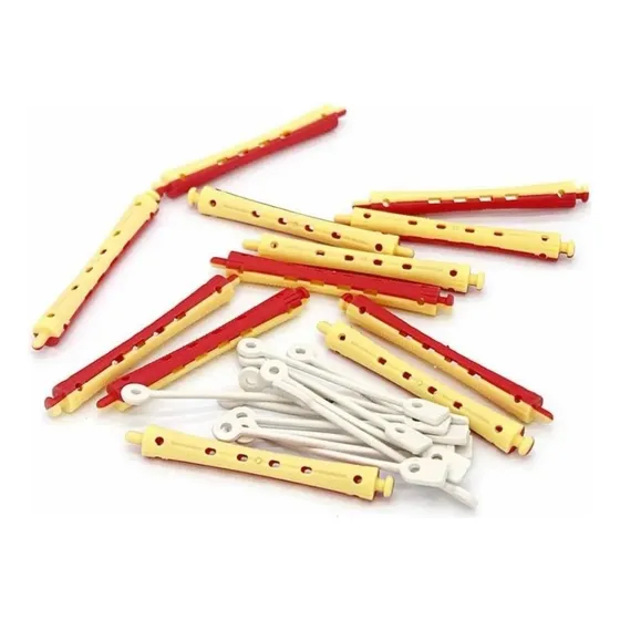 Bigudies De Plástico Para Permanente De Cabello 12und