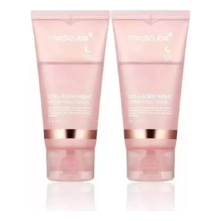 Mascarilla De Noche Medicube Fg Mask Con Colágeno, 2 Mascarilla De Noche Medicube Fg Mask Con Colágeno, 2