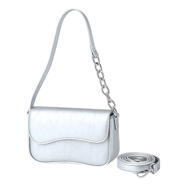Bolsa Crossbody Ombro Transversal Alça Corrente Ajustável