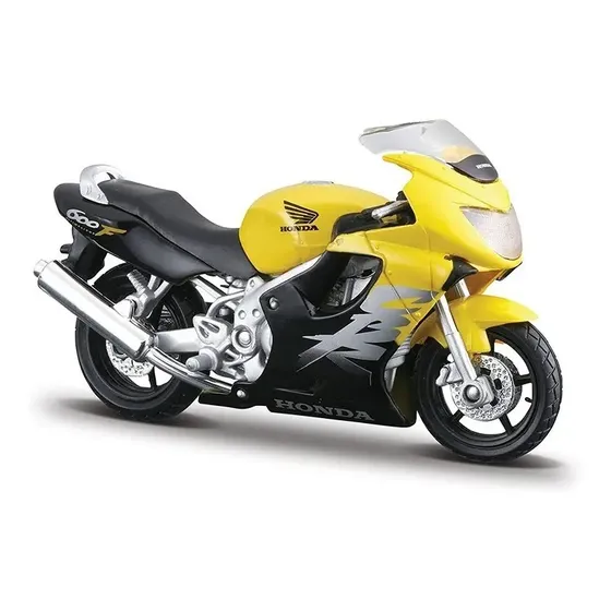 Moto Escala 1:18 Honda Cbr 600f Kit Collezione - Bburago Color Amarillo | Cuotas sin interés