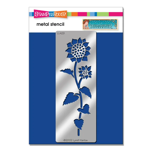 Stampendous Dwll429 Dreamweaver Plantilla Larga Girasol