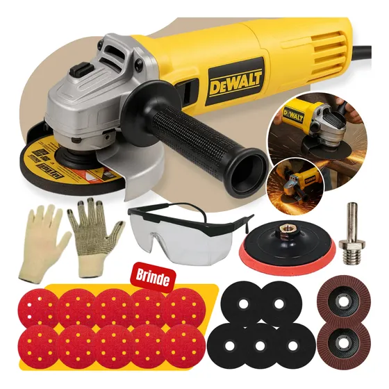 Lixadeira Esmerilhadeira Dewalt Controle De Velocidade