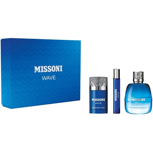Cofre Missoni Wave H Edt 100ml + 10ml + Deorant