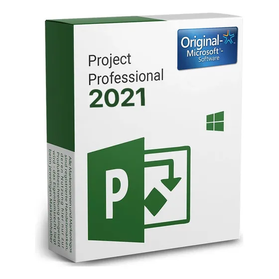 Microsoft Project Profesional 2021 Licencia Digital Key
