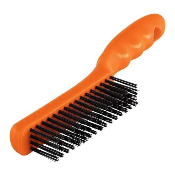 Cepillo Alambre Mango Plastico Naranja 4x16 Cea-54 Truper
