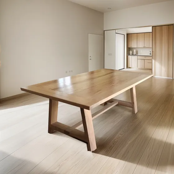 Mesa Comedor Carpinterof - Zoita 2.20m X 1.10m Satinada