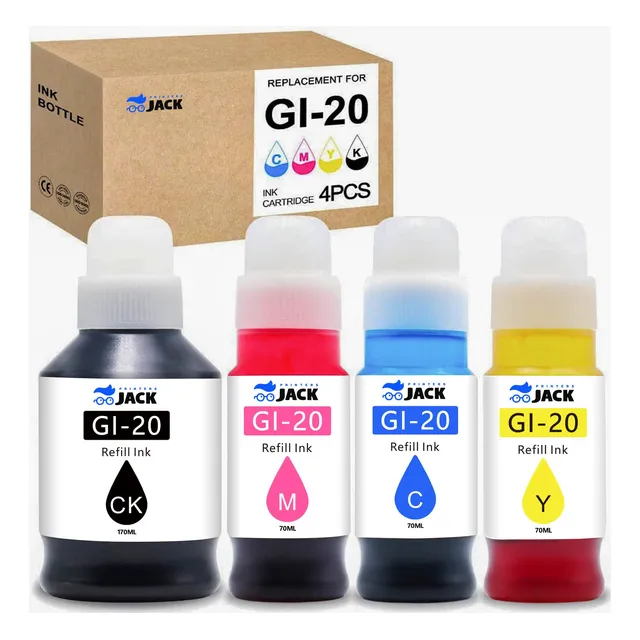 Kit De Botellas De Tinta De Recarga Printers Jack