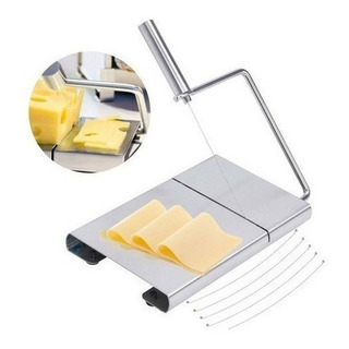 Fatiador Cortador Fio Aço Inox Multifuncional Queijo E Frios Fatiador Cortador Fio Aço Inox Multifuncional Queijo E Frios
