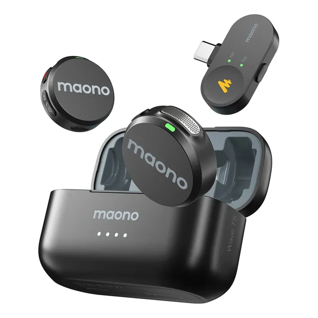 Maono Micrófono Lavalier Inalámbrico Wave T5 Tipo C Android