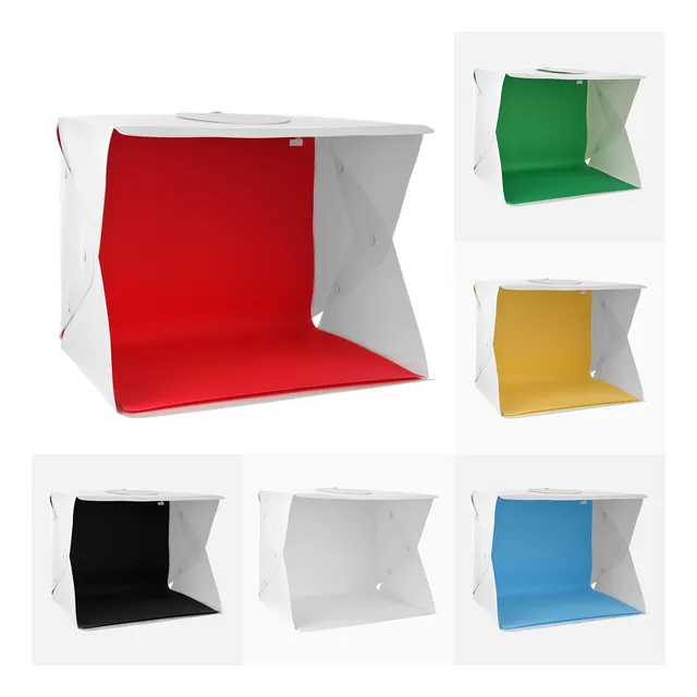Caixa De Luz Dobrável Pgraphy P Studio Tent Box Led Ring Lig