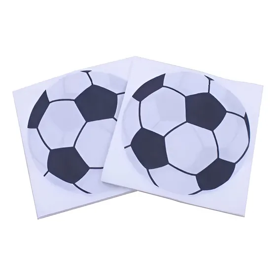 20 Servilletas Cumpleaños Feliz Cumpleaños Pelota De Futbol Color Blanco Pelota Futbol