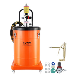 Bomba De Pistola De Grasa De Aire 40 Litros Vevor Ff-09b-40l Naranja Bomba De Pistola De Grasa De Aire 40 Litros Vevor Ff-09b-40l Naranja