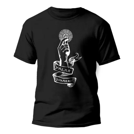 Camiseta/babylook Valar Dohaeris, Game Of Thrones