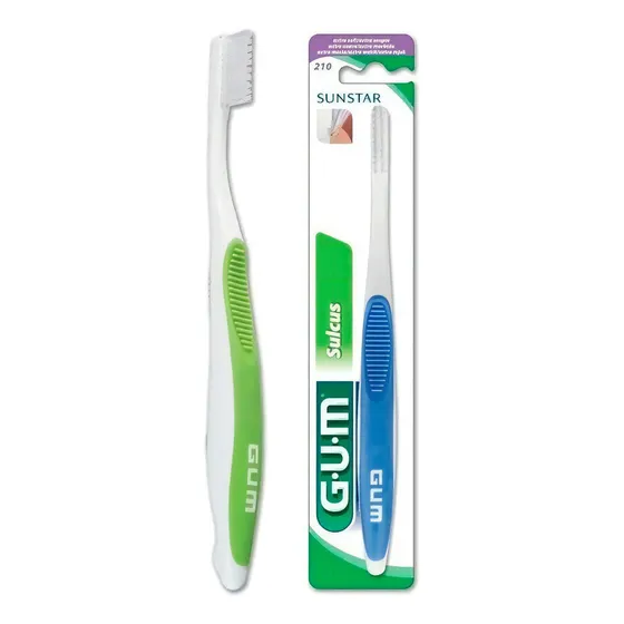Cepillo Dental Sulcular Gum 210 2 Hileras - Ultra Suave