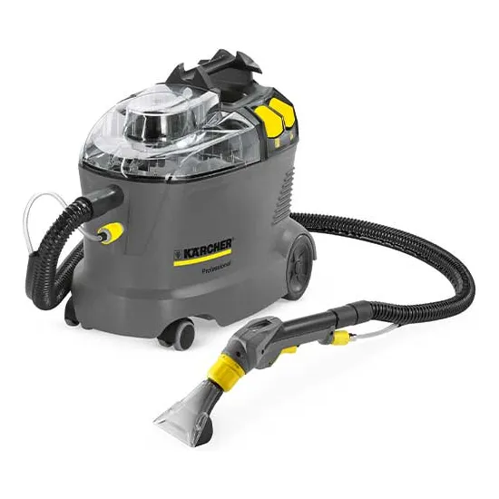 Lava aspiradora industrial De tacho Kärcher Professional Puzzi 8/1 C 8L gris negra y amarilla 220V 50Hz/60Hz 1.100-244.0