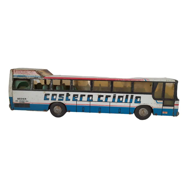 Micro Colectivo Escala Antiguo De Chapa Biagiotti Lujan