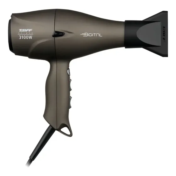 Secador de Cabelo Profissional Unique Digital Tourmaline e Íons Negativos 3100W Taiff