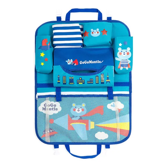 Organizador De Asiento De Carro Oso Celeste Úpale